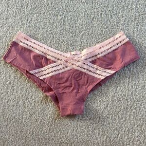 PINK Victoria’s Secret Extra Low Rise Cheekster Panties